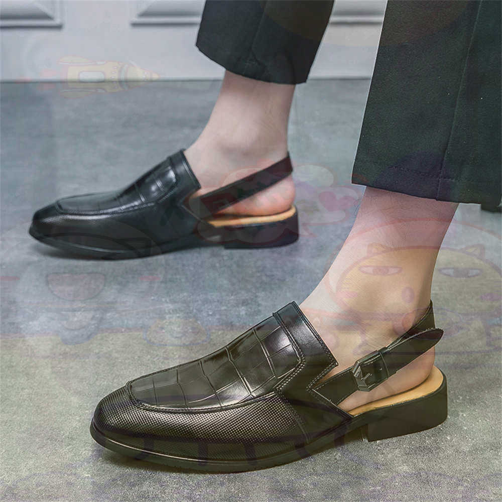 Luxury Lifestyle Resorts - Sandales antidérapantes pour hommes, grande taille
