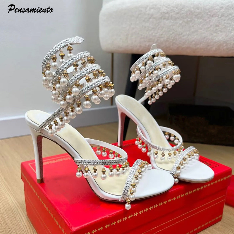 Luxury Lifestyle - Sandales gladiateur de luxe pour femme