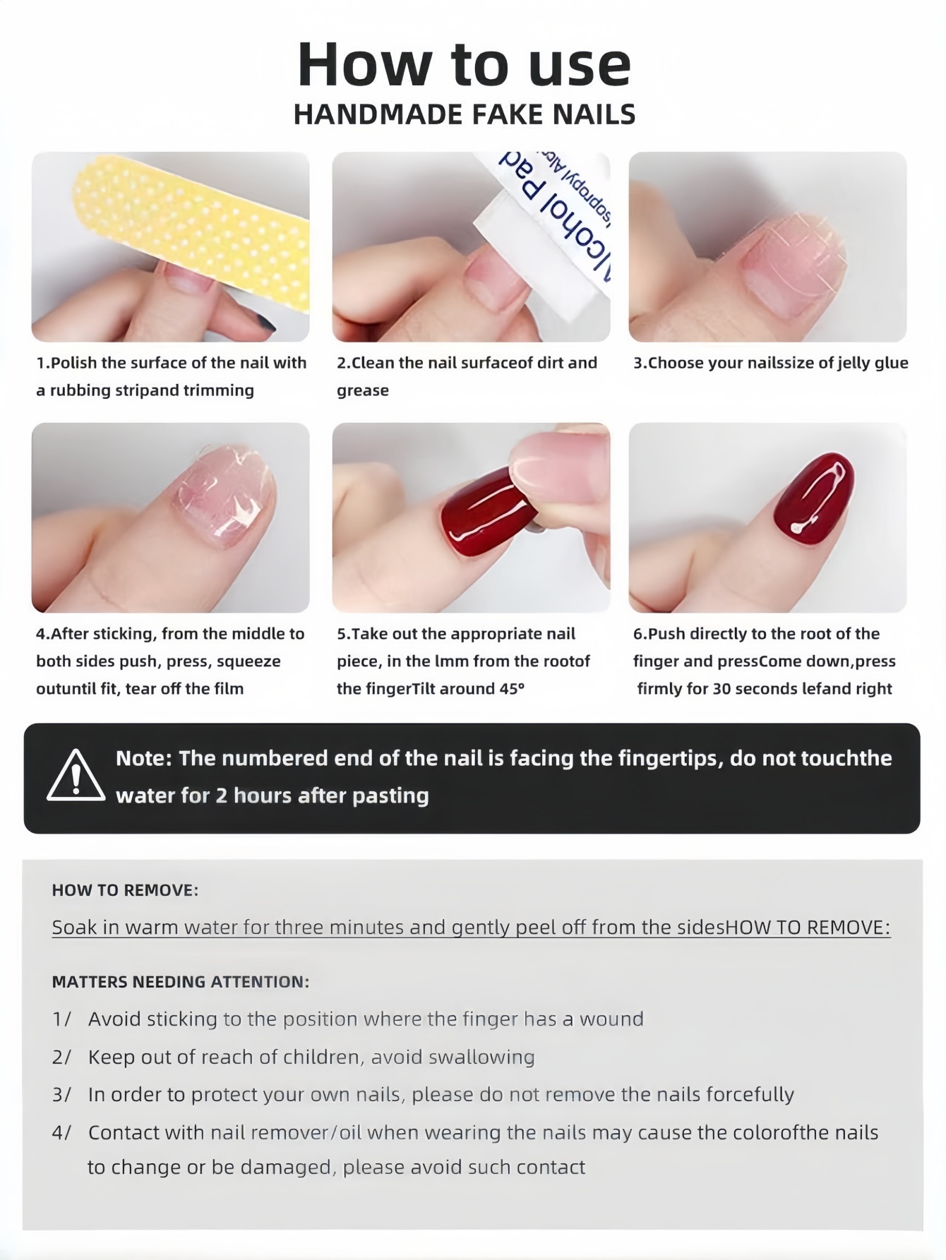 10 faux ongles courts carrés,  - Luxury Lifestyle Resorts avis et prix