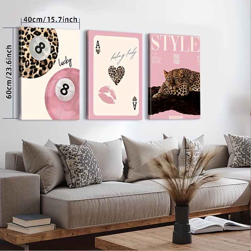 Lot de 3 tableaux muraux en to - Luxury Lifestyle avis et prix